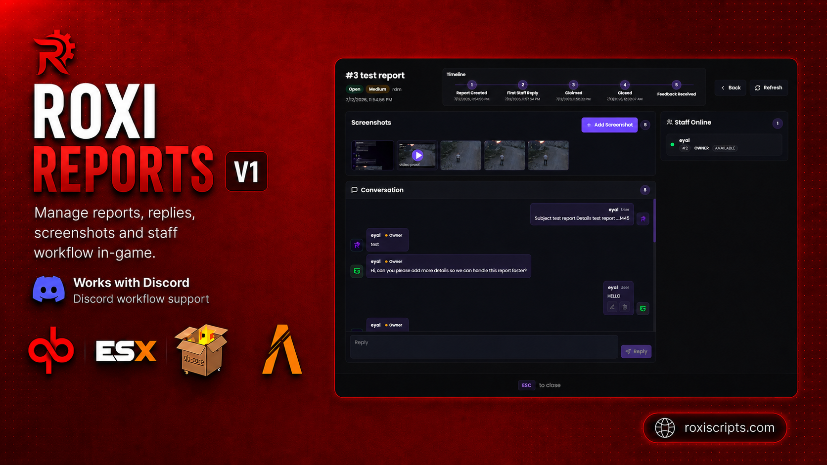 RoxiReports